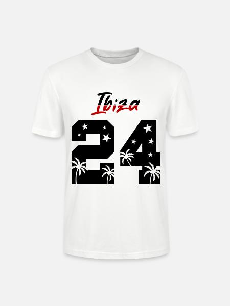 Ibiza 24 - Stanley/Stella CRAFTER Unisex Organic T-Shirt - white