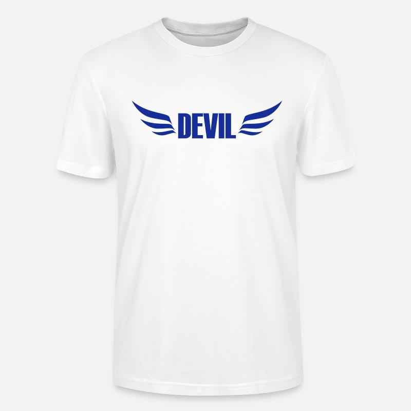 devil - Stanley/Stella Unisex Bio-T-Shirt CRAFTER - Weiß