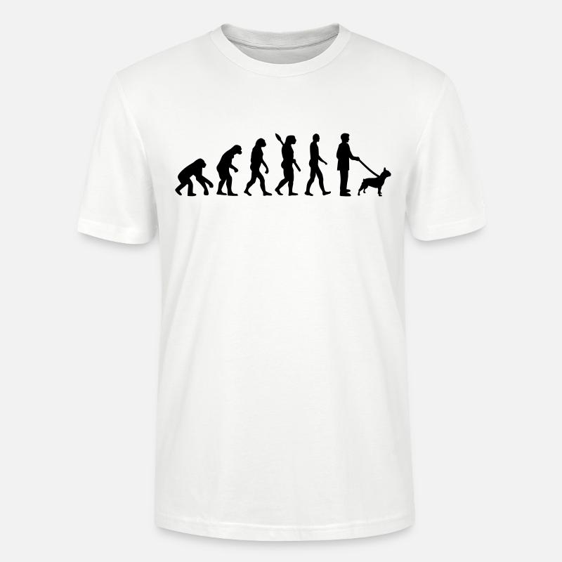 Bulldogge - Stanley/Stella Unisex Bio-T-Shirt CRAFTER - Weiß