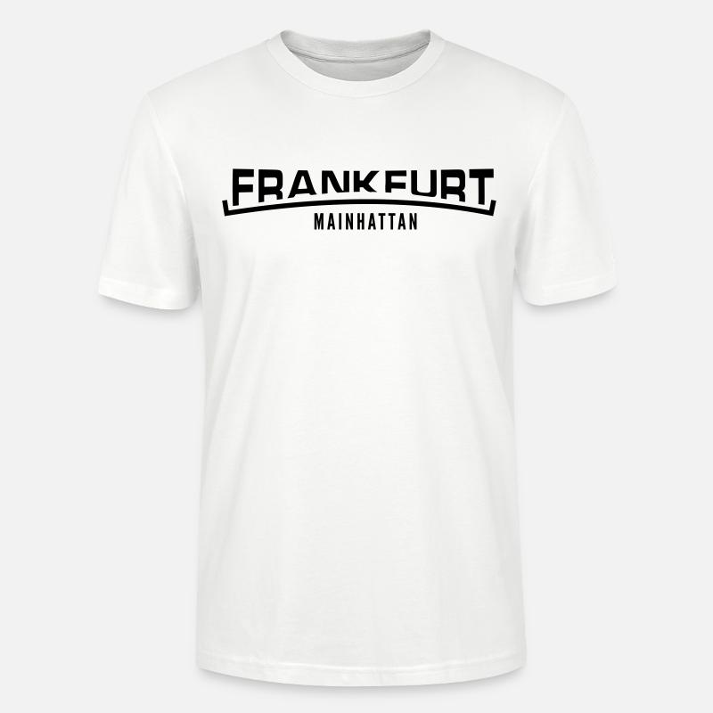 Francfort Mainhattan - T-shirt bio CRAFTER Stanley Stella Unisexe - blanc