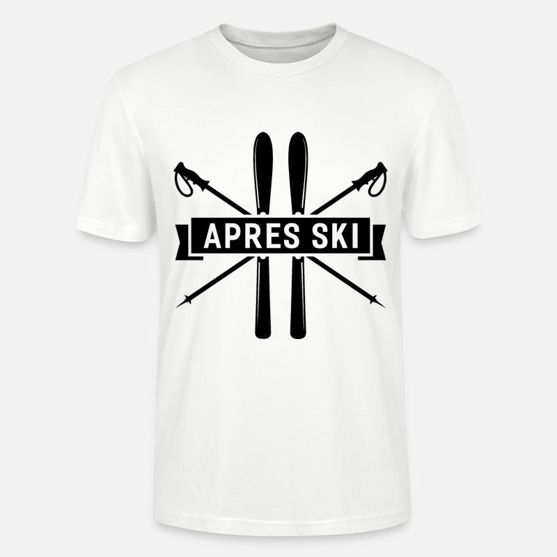 Apres Ski - - Stanley/Stella Unisex Bio-T-Shirt CRAFTER - Weiß