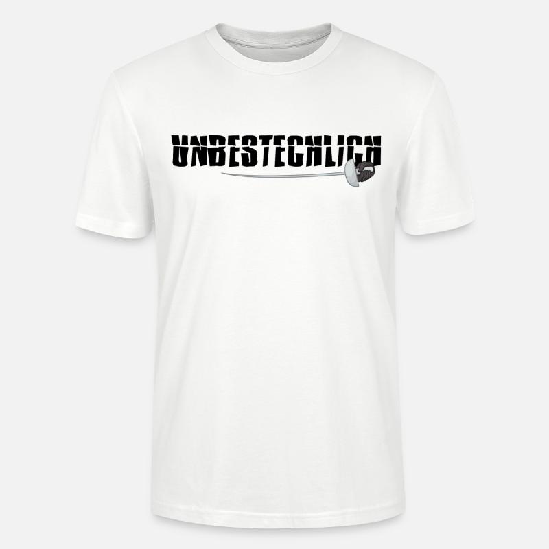 fechter unbestechlich fechter florett - Stanley/Stella Unisex Bio-T-Shirt CRAFTER - Weiß