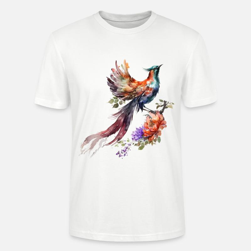 Paradiesvogel - Stanley/Stella Unisex Bio-T-Shirt CRAFTER - Weiß