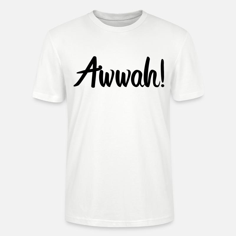 Awwah - Stanley/Stella Unisex Bio-T-Shirt CRAFTER - Weiß