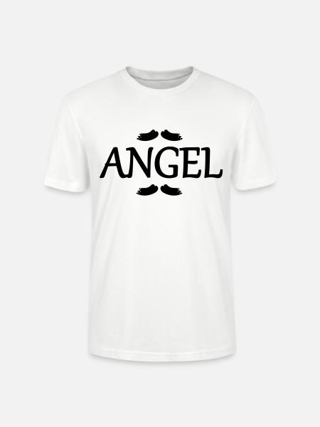 Ailes d’ange - T-shirt bio CRAFTER Stanley Stella Unisexe - blanc