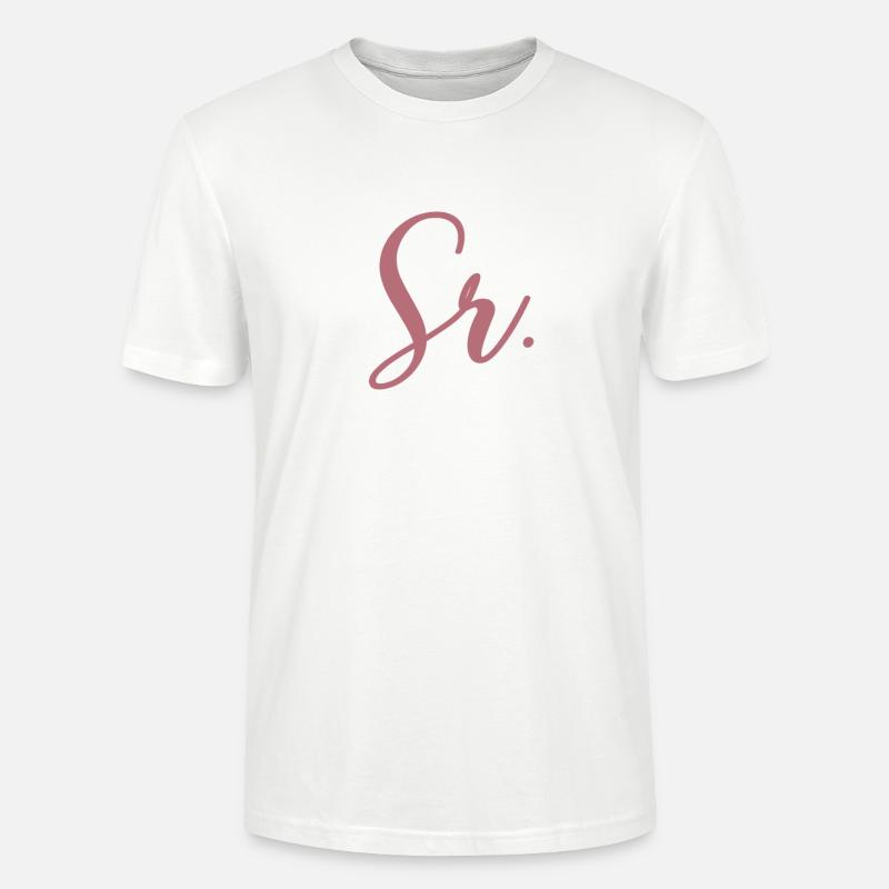 Sr. Verlobungsgeschenk Bräutigam wird Hochzeitsfeier - Stanley/Stella Unisex Bio-T-Shirt CRAFTER - Weiß