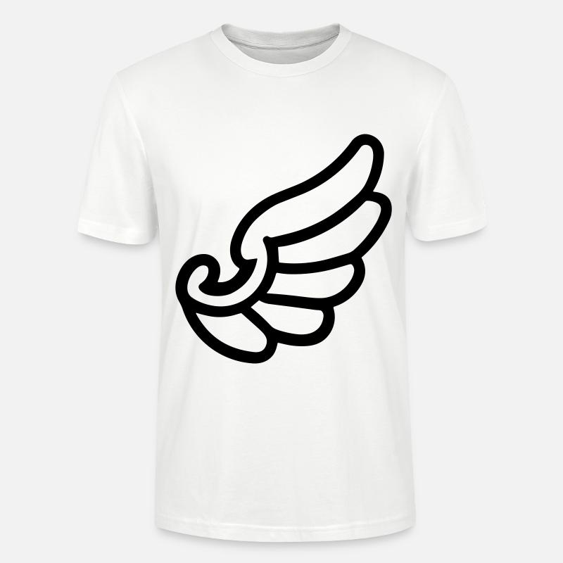 Ailes d'ange - T-shirt bio CRAFTER Stanley Stella Unisexe - blanc