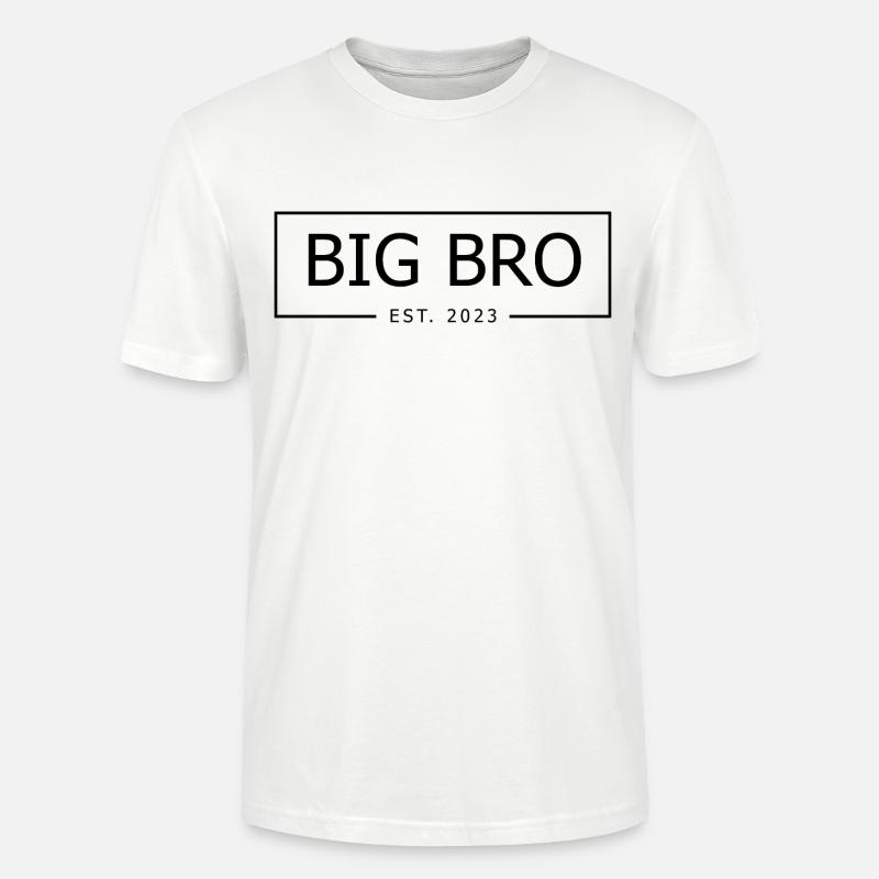 GROSSE BRO 2023 - Stanley/Stella Unisex Bio-T-Shirt CRAFTER - Weiß