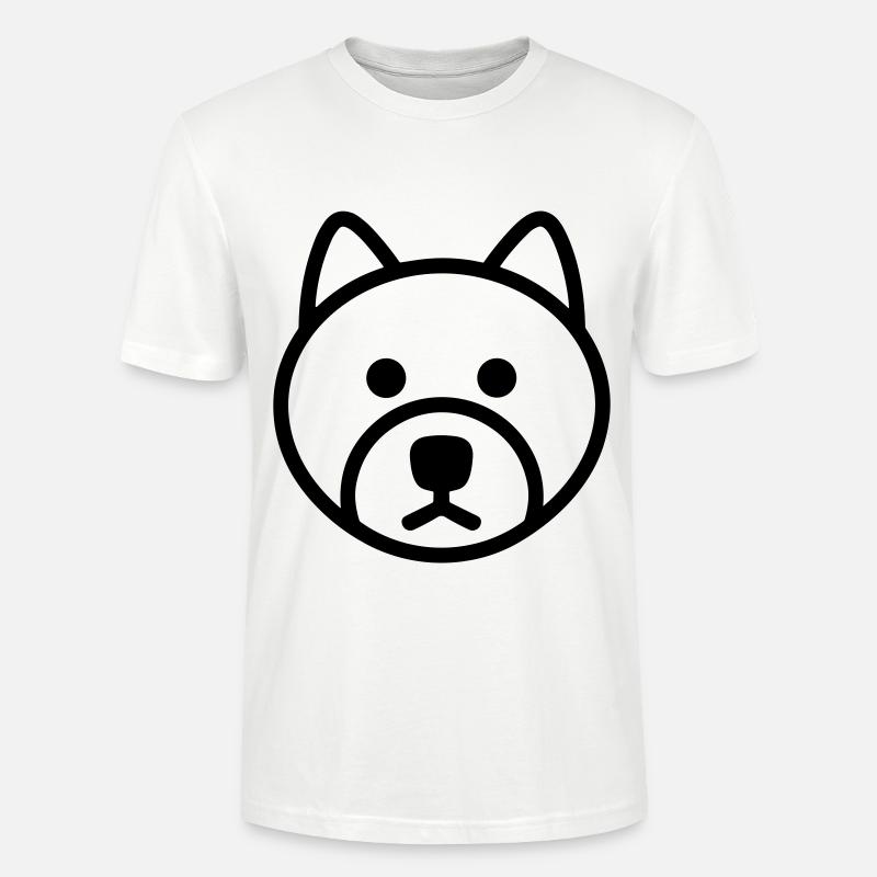 Bibiche - Stanley/Stella Unisex Bio-T-Shirt CRAFTER - Weiß