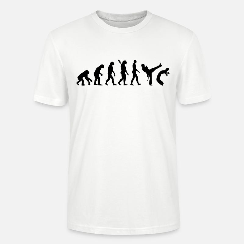 Evolution Capoeira - Stanley/Stella Unisex Bio-T-Shirt CRAFTER - Weiß