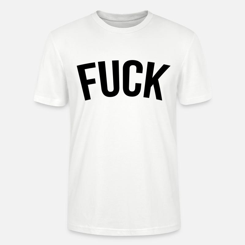 fucking - Stanley/Stella Unisex Bio-T-Shirt CRAFTER - Weiß