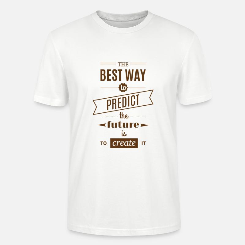 Zukunft - Stanley/Stella Unisex Bio-T-Shirt CRAFTER - Weiß