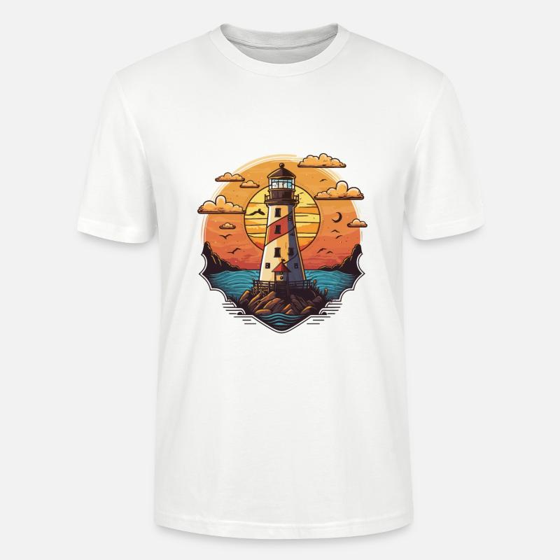 Wegweisendes Licht - Stanley/Stella Unisex Bio-T-Shirt CRAFTER - Weiß
