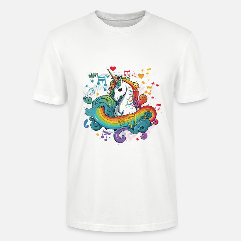 Rainbow Rhapsody - Stanley/Stella Unisex Bio-T-Shirt CRAFTER - Weiß