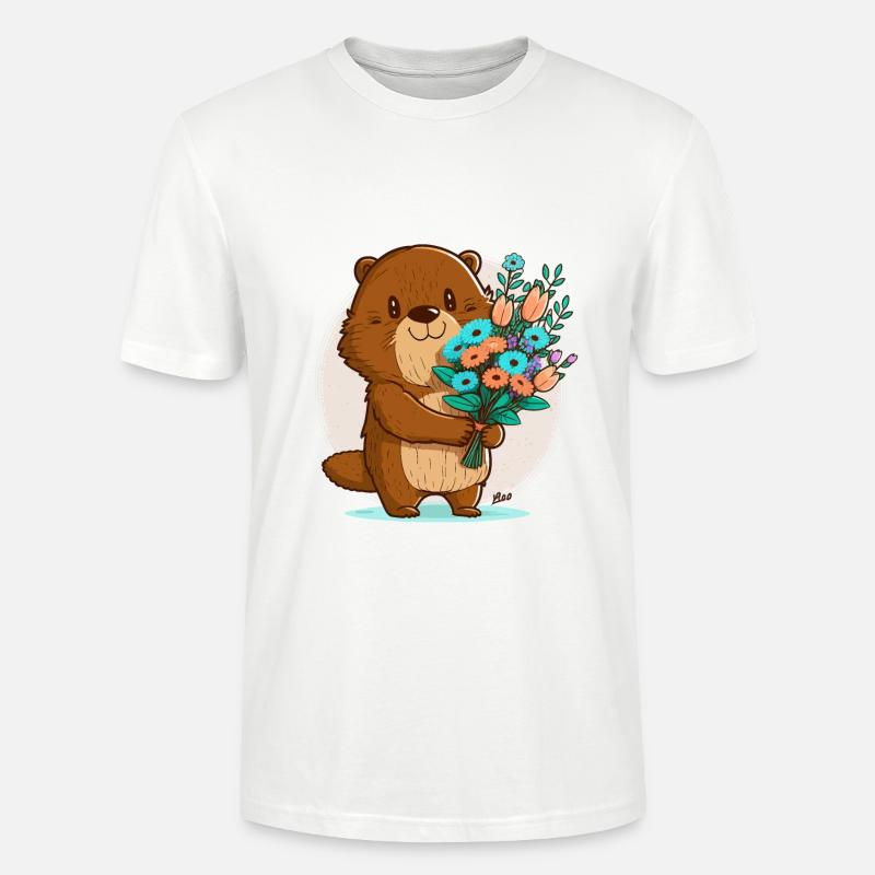 Bibergarten - Stanley/Stella Unisex Bio-T-Shirt CRAFTER - Weiß