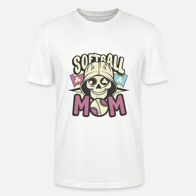 Tête de Mort - T-shirt bio CRAFTER Stanley Stella Unisexe - blanc