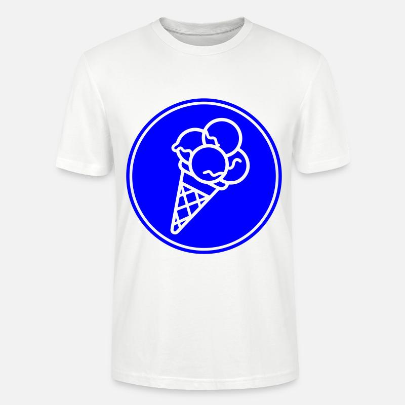 Eicreme Eis Sommer - Stanley/Stella Unisex Bio-T-Shirt CRAFTER - Weiß