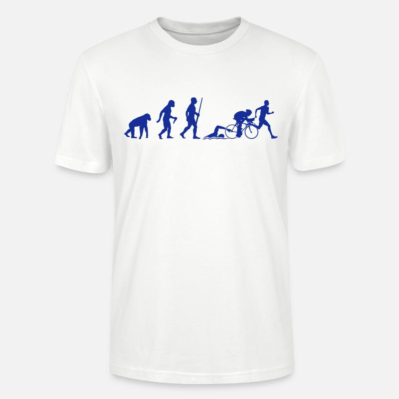 Triathlon Evolution - Stanley/Stella Unisex Bio-T-Shirt CRAFTER - Weiß