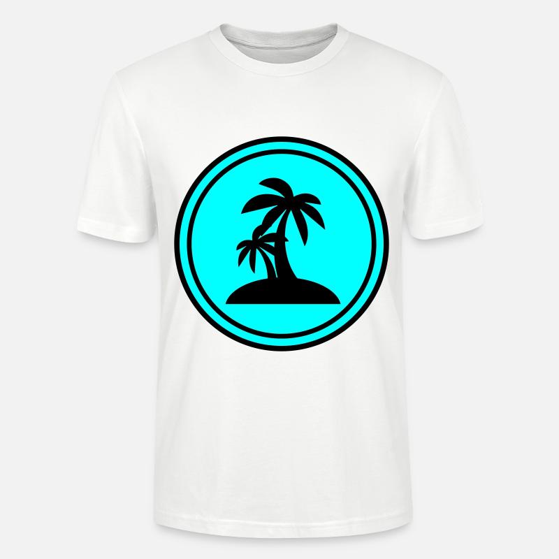 Kleeblatt glück - Stanley/Stella Unisex Bio-T-Shirt CRAFTER - Weiß