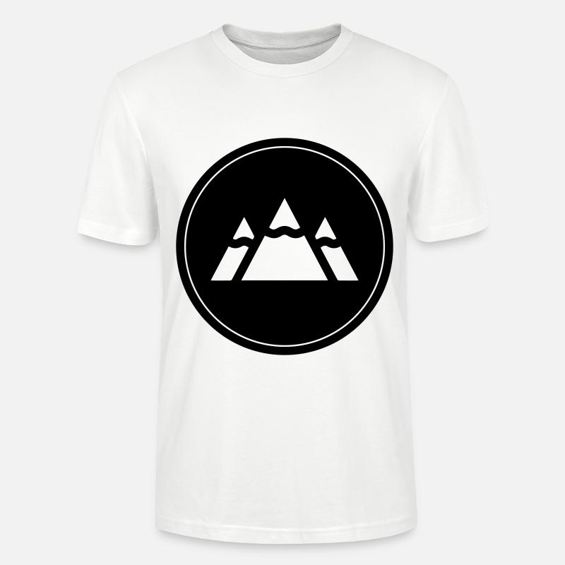 Berge - Stanley/Stella Unisex Bio-T-Shirt CRAFTER - Weiß