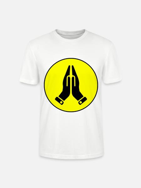 Hände symbol - Stanley/Stella Unisex Bio-T-Shirt CRAFTER - Weiß