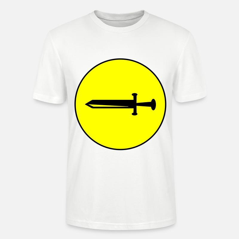 Icône d’épée - T-shirt bio CRAFTER Stanley Stella Unisexe - blanc