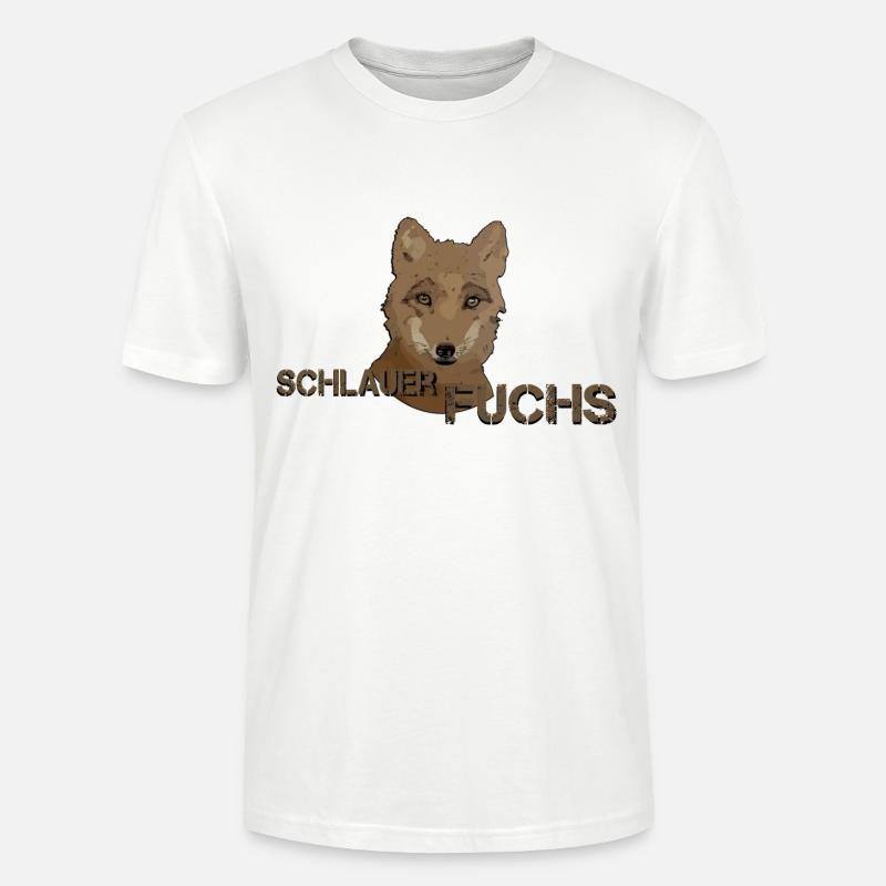 Fuchs schlauer Fuchs - Stanley/Stella Unisex Bio-T-Shirt CRAFTER - Weiß