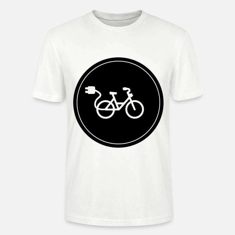 eBike Vélo Cyclisme - T-shirt bio CRAFTER Stanley Stella Unisexe - blanc