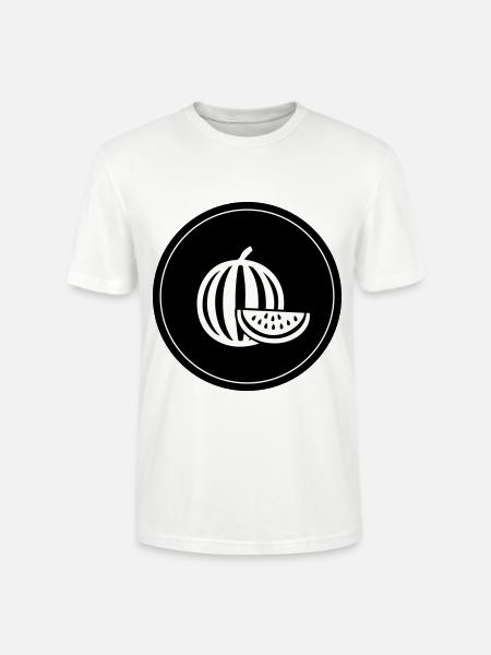 Melone Frucht - Stanley/Stella Unisex Bio-T-Shirt CRAFTER - Weiß