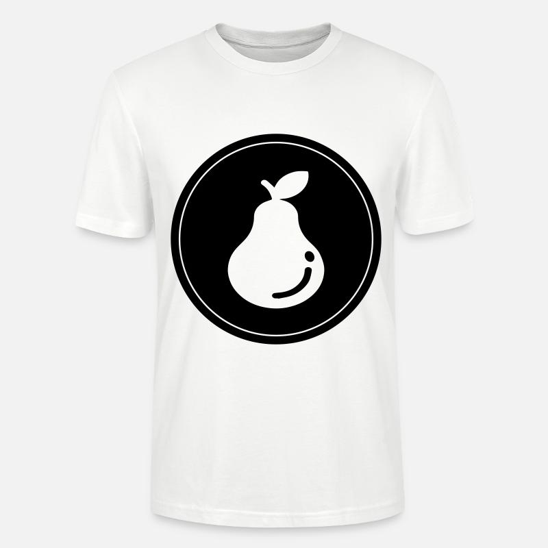 Birne Obst - Stanley/Stella Unisex Bio-T-Shirt CRAFTER - Weiß