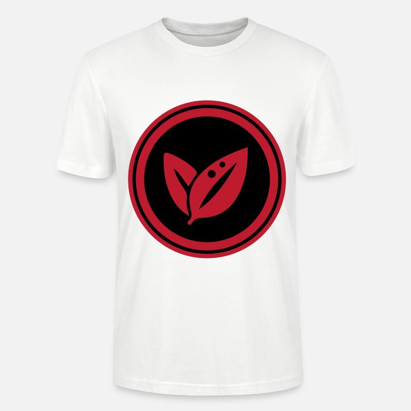 Écologie des feuilles - T-shirt bio CRAFTER Stanley Stella Unisexe - blanc