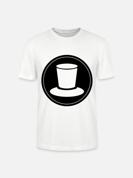 Cylinder Groom Circle - Stanley/Stella CRAFTER Unisex Organic T-Shirt - white