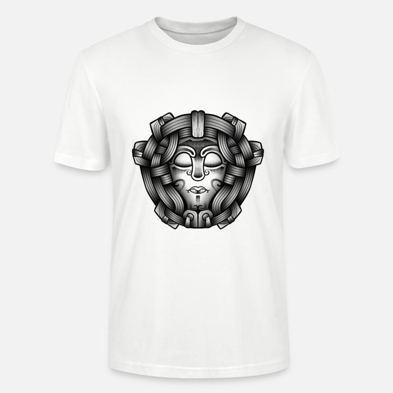 Valkyrie art - T-shirt bio CRAFTER Stanley Stella Unisexe - blanc