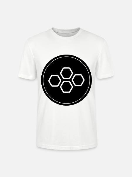 Imker symbol - Stanley/Stella Unisex Bio-T-Shirt CRAFTER - Weiß