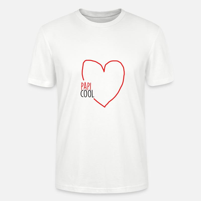 papi cool - T-shirt bio CRAFTER Stanley Stella Unisexe - blanc