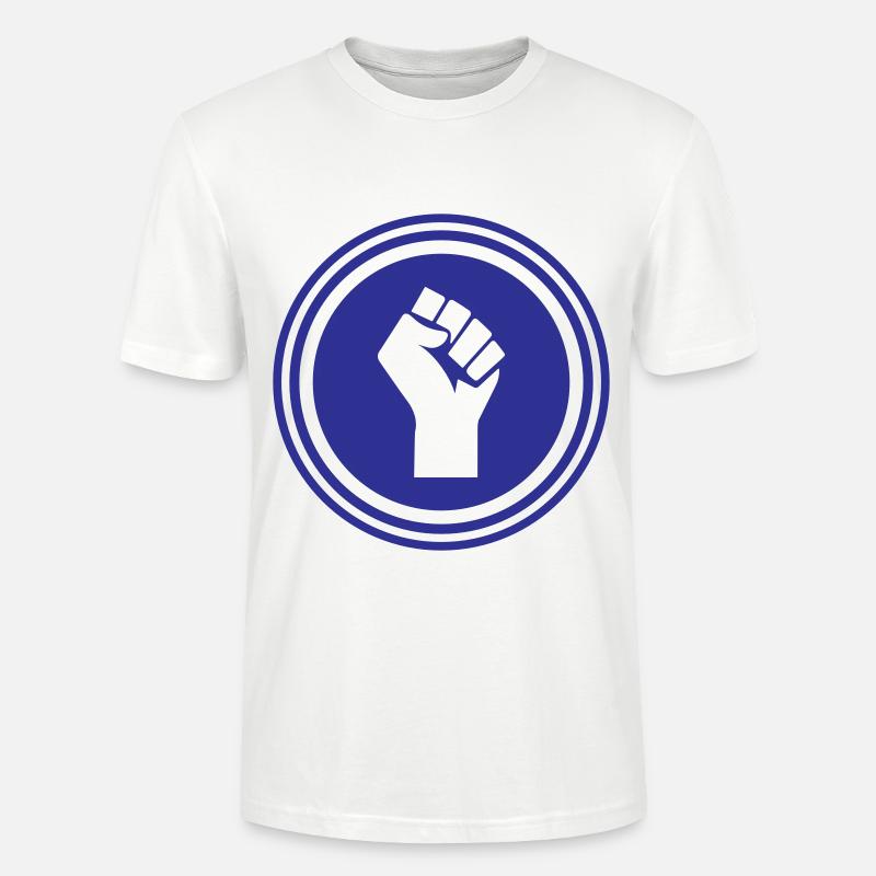 Hand Faust - Stanley/Stella Unisex Bio-T-Shirt CRAFTER - Weiß