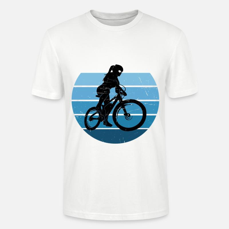 Cyclisme Cyclisme Cyclisme VTT - T-shirt bio CRAFTER Stanley Stella Unisexe - blanc