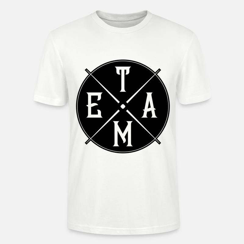 Cercle d’équipe - T-shirt bio CRAFTER Stanley Stella Unisexe - blanc