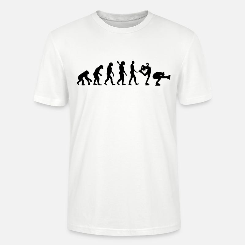 Evolution Eiskunstlauf - Stanley/Stella Unisex Bio-T-Shirt CRAFTER - Weiß