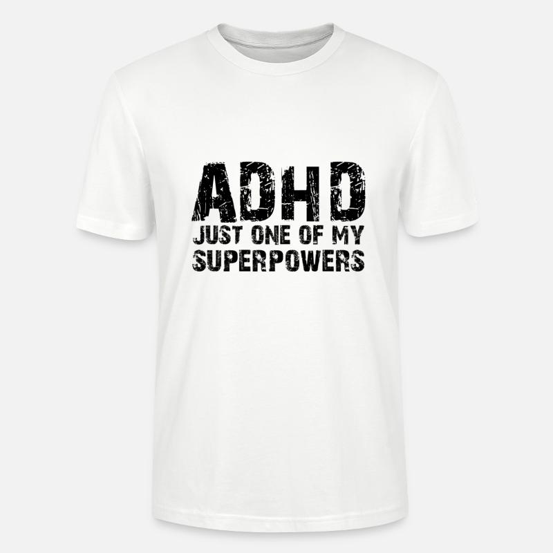 ADHS - Stanley/Stella Unisex Bio-T-Shirt CRAFTER - Weiß