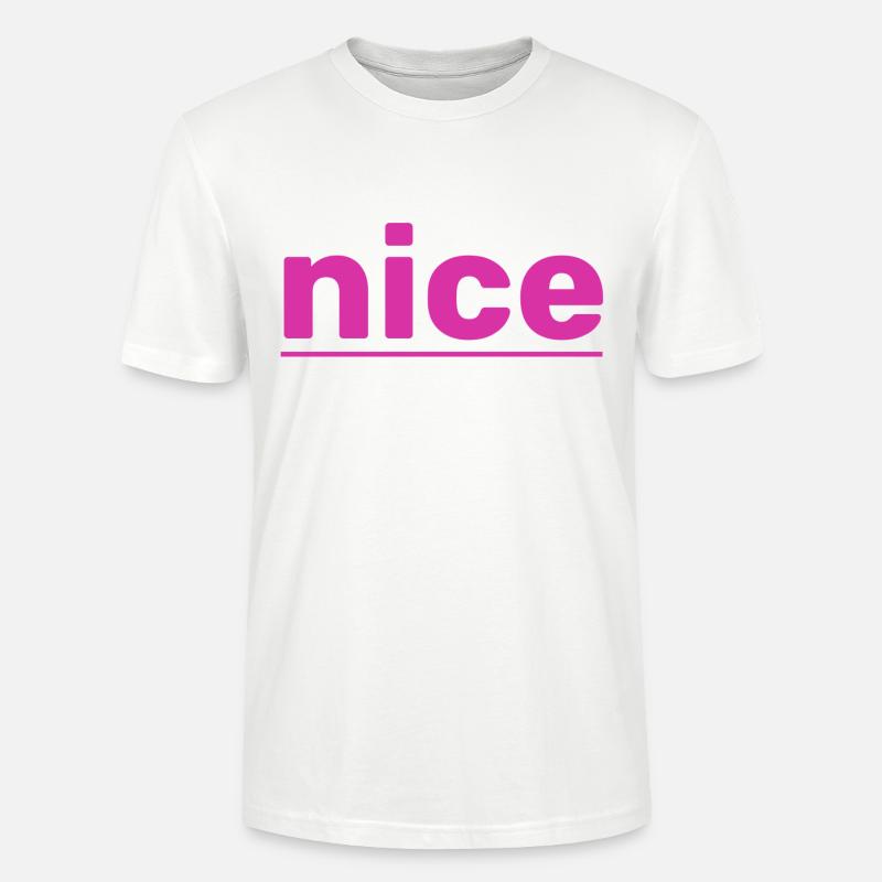 nice - Stanley/Stella Unisex Bio-T-Shirt CRAFTER - Weiß
