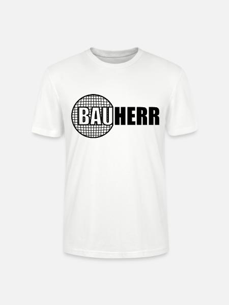 Bauherr Hausbau - Stanley/Stella Unisex Bio-T-Shirt CRAFTER - Weiß