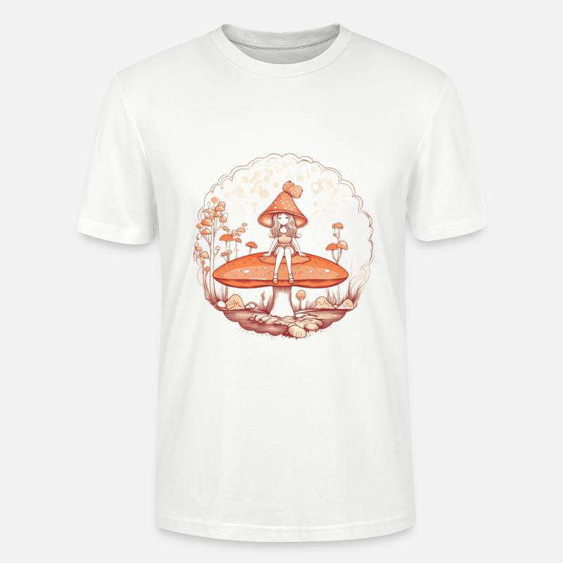 Märchen Fee - Stanley/Stella Unisex Bio-T-Shirt CRAFTER - Weiß