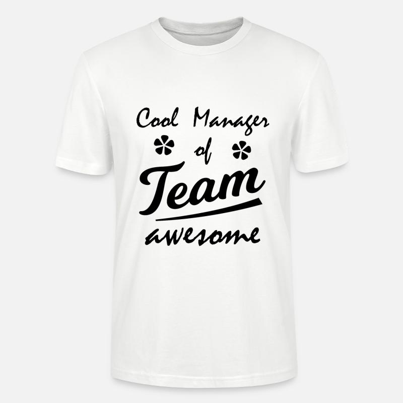 Der beste Team Supervisor - Stanley/Stella Unisex Bio-T-Shirt CRAFTER - Weiß