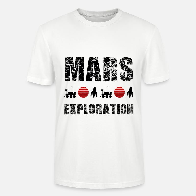 L’équipe Space Explorer - T-shirt bio CRAFTER Stanley Stella Unisexe - blanc