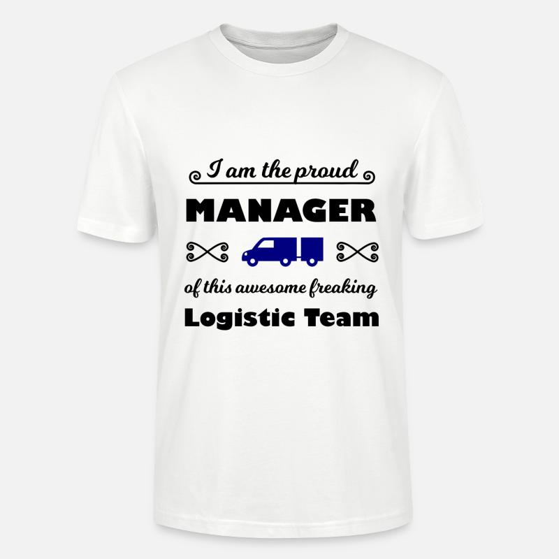 Der beste Logistik Chef - Stanley/Stella Unisex Bio-T-Shirt CRAFTER - Weiß