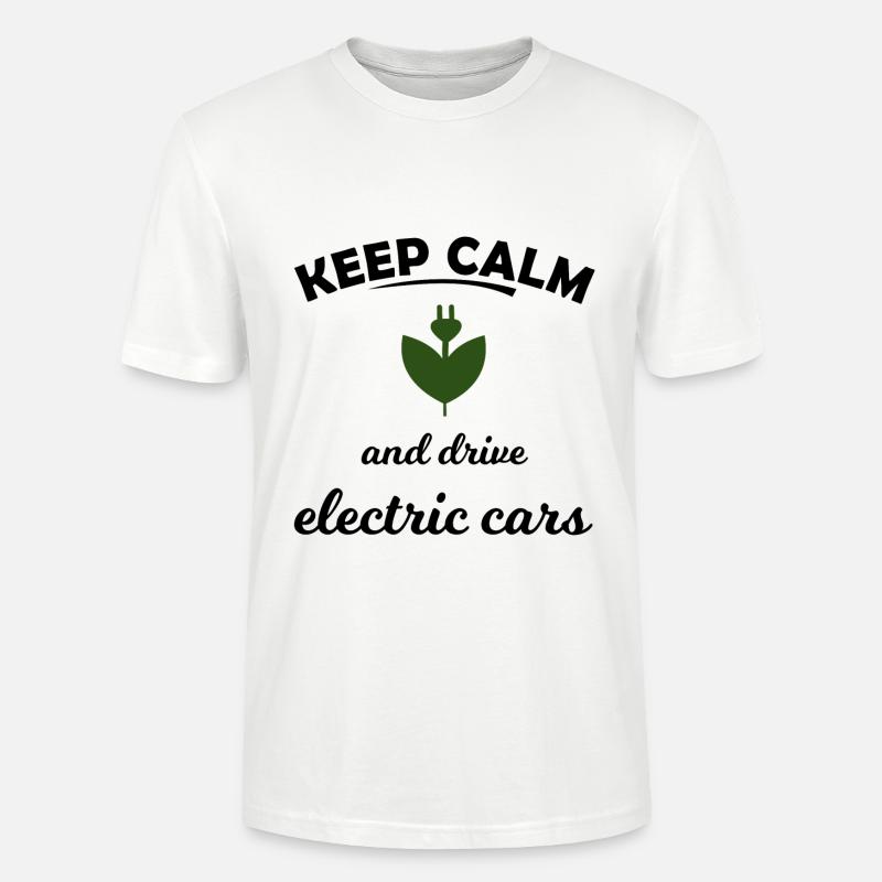 Die elektrischen Autos - Stanley/Stella Unisex Bio-T-Shirt CRAFTER - Weiß
