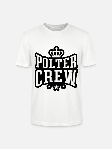 Polter Crew Engagement Wedding - Stanley/Stella CRAFTER Unisex Organic T-Shirt - white