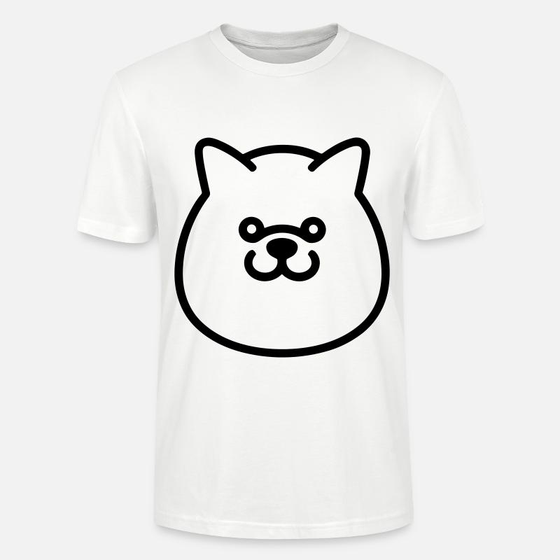 Chien - T-shirt bio CRAFTER Stanley Stella Unisexe - blanc