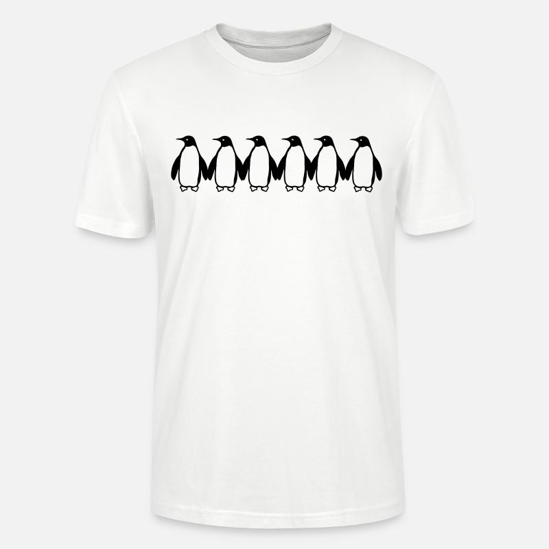 Pinguine - Stanley/Stella Unisex Bio-T-Shirt CRAFTER - Weiß